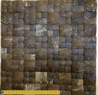 Кокосовая мозаика DTM -005 - размер 352Х352мм