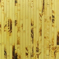 Бамбуковые обои, ламель 17мм, желтая черепаха, шир.2 м
