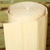 Бамбуковое полотно лак. ламели 7мм натур,шир.0,9м