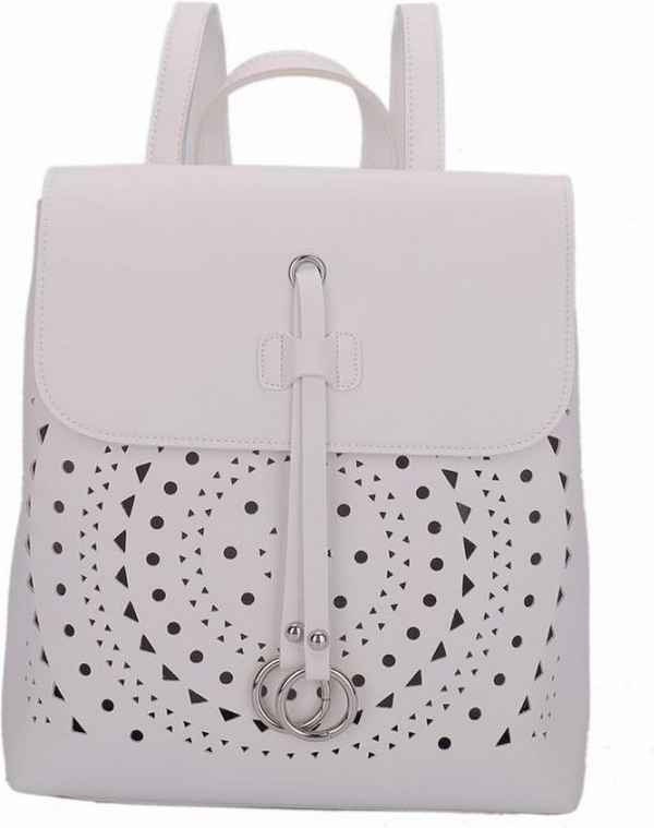 Рюкзак с сумочкой OrsOro DS-0081 Белый