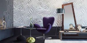 Гипсовые панели 3D foggy