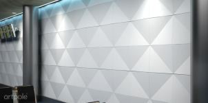 Гисповые панели 3D Romb