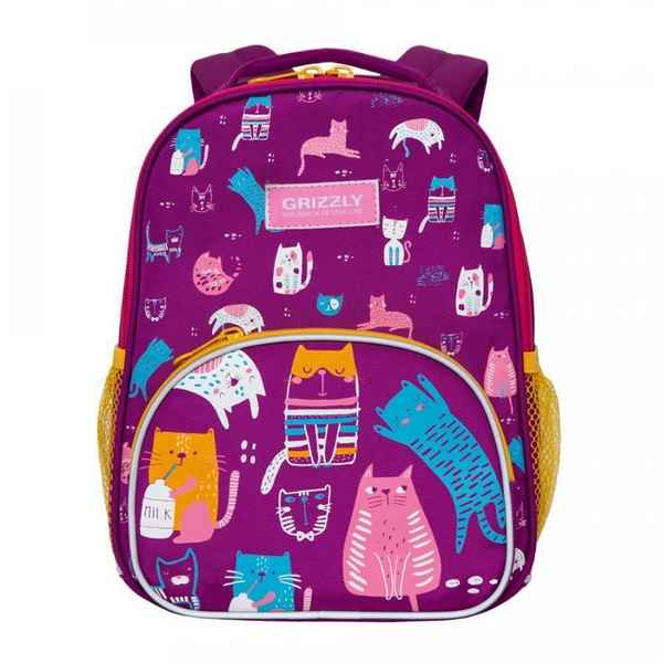 Рюкзак детский Grizzly RK-076-2 Фиолетовый