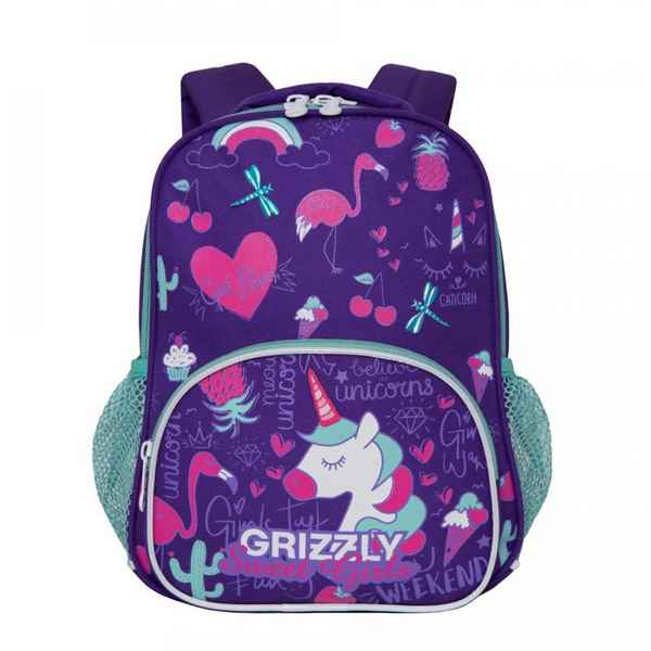 Рюкзак детский Grizzly RK-076-31 Фиолетовый
