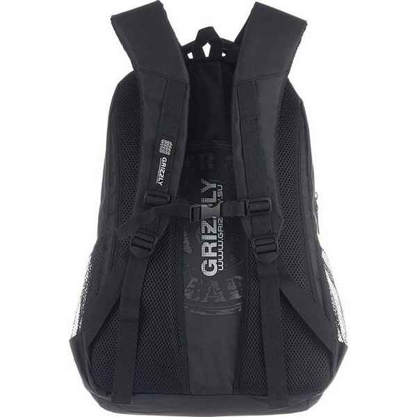 Рюкзак Grizzly RU-518-1 Черный/серый