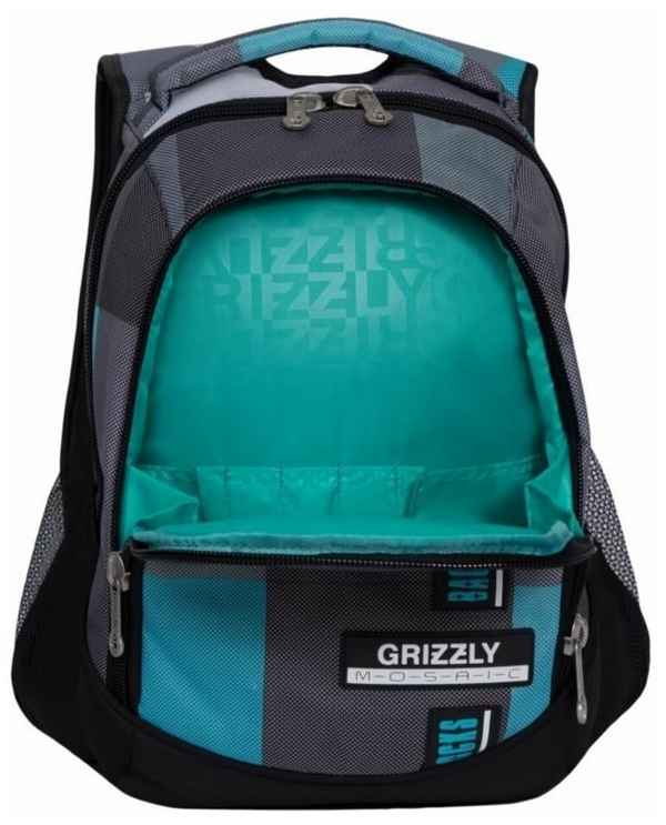 Рюкзак Grizzly RU-925-2 Крупная клетка