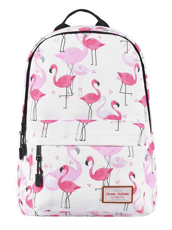 Рюкзак "Pink flamingos"
