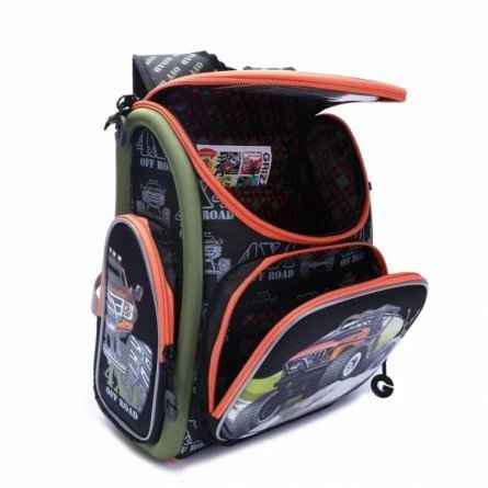 Рюкзак школьный Grizzly RA-970-2 Чёрный