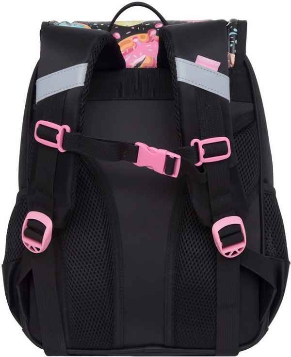 Рюкзак школьный Grizzly RAk-090-3 Чёрный