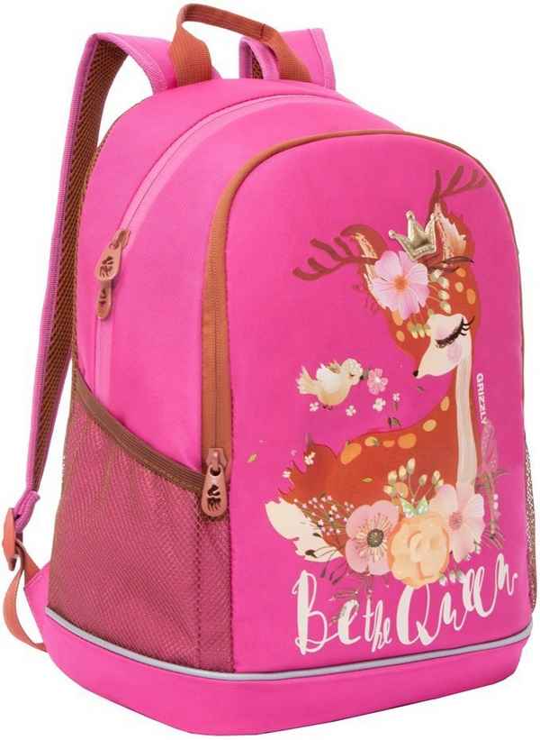 Рюкзак школьный Grizzly RG-063-2 Розовый