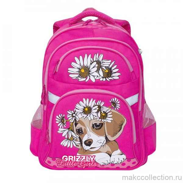 Рюкзак школьный Grizzly RG-965-2 Жимолость