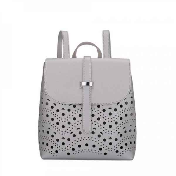 Рюкзак с сумочкой OrsOro DS-0085 Белый