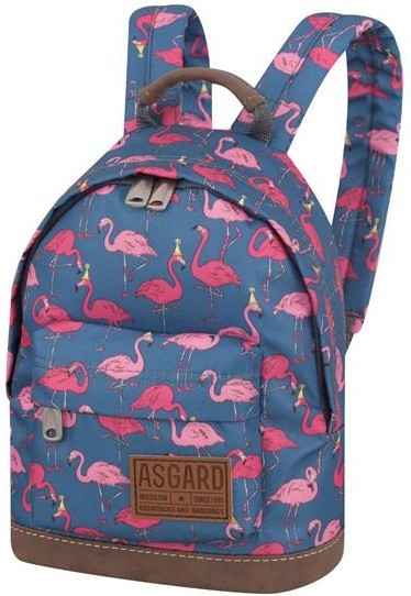 Детский рюкзак Asgard Р-5414 Фламинго сине-серый