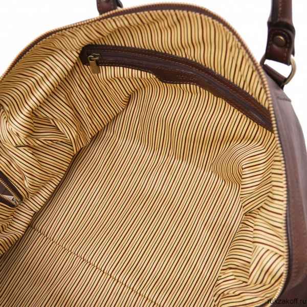 Дорожная сумка Tuscany Leather Oslo Темно-коричневый
