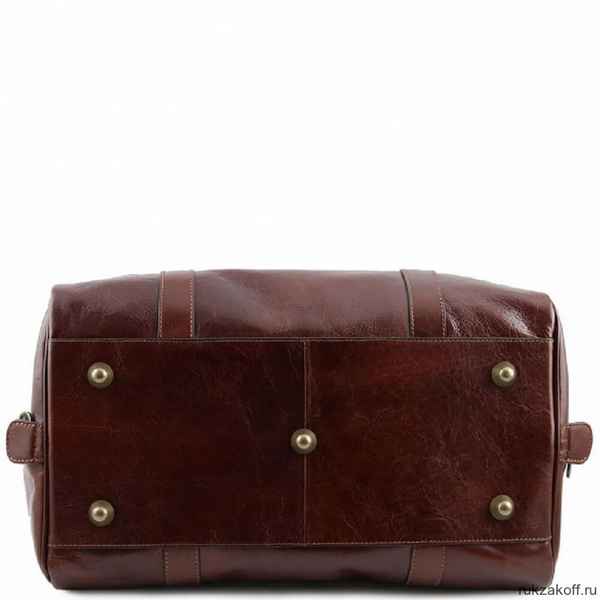 Дорожная сумка Tuscany Leather VOYAGER (даффл малый размер) Коричневый
