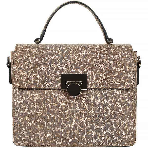 Классическая женская сумка BRIALDI Agata (Агата) velour leopard