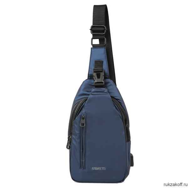Однолямочный рюкзак FABRETTI 1105-8 синий