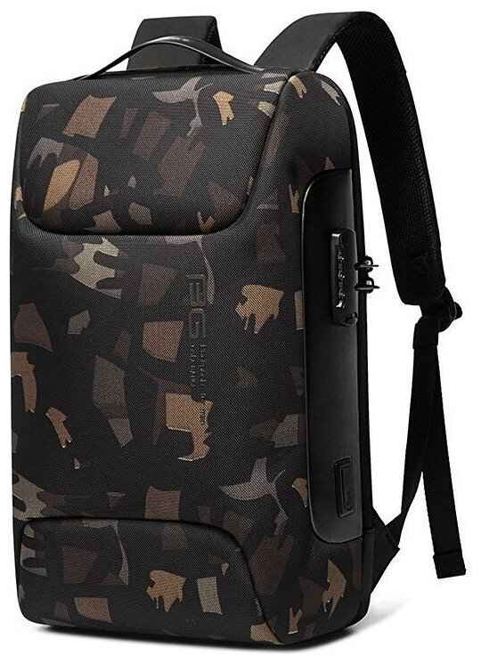 Рюкзак BANGE BG7216 черный камуфляж