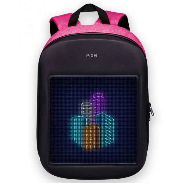 Рюкзак с дисплеем PIXEL ONE PINKMAN розовый
