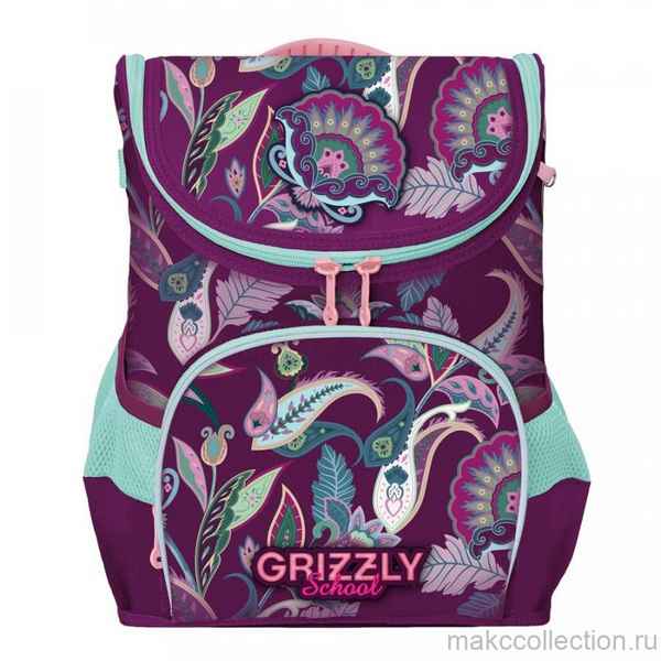 Рюкзак школьный Grizzly RAn-082-2 Фиолетовый