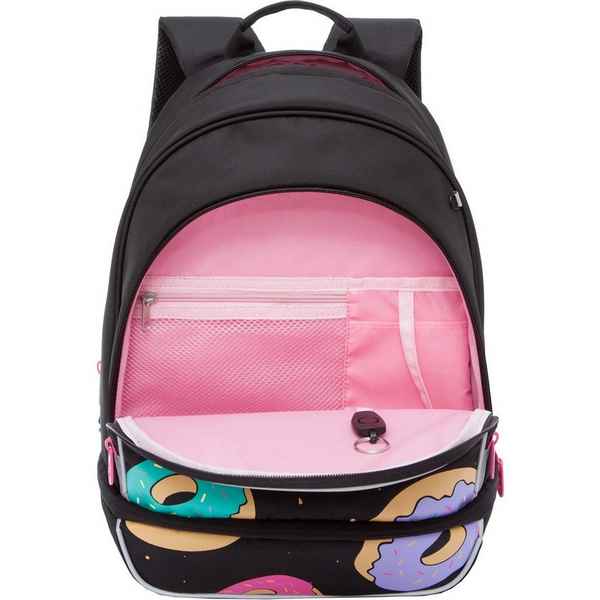 Рюкзак школьный Grizzly RG-069-1 Чёрный