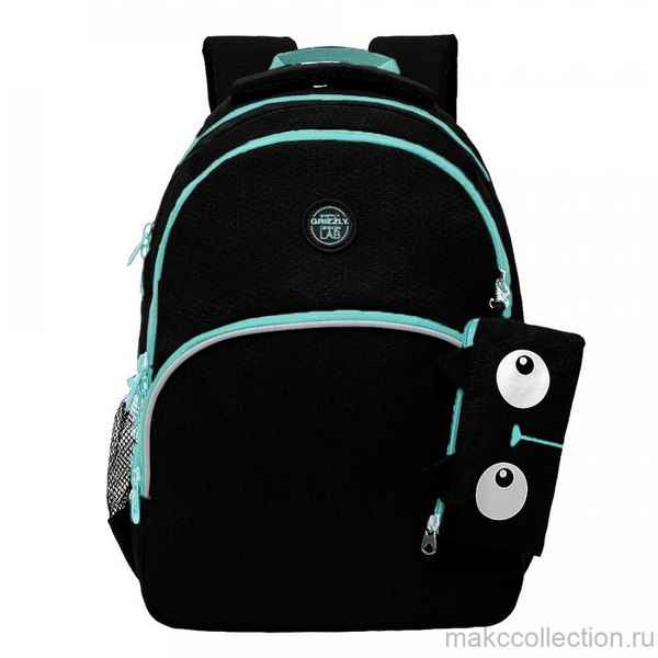Рюкзак школьный Grizzly RG-160-11 черный