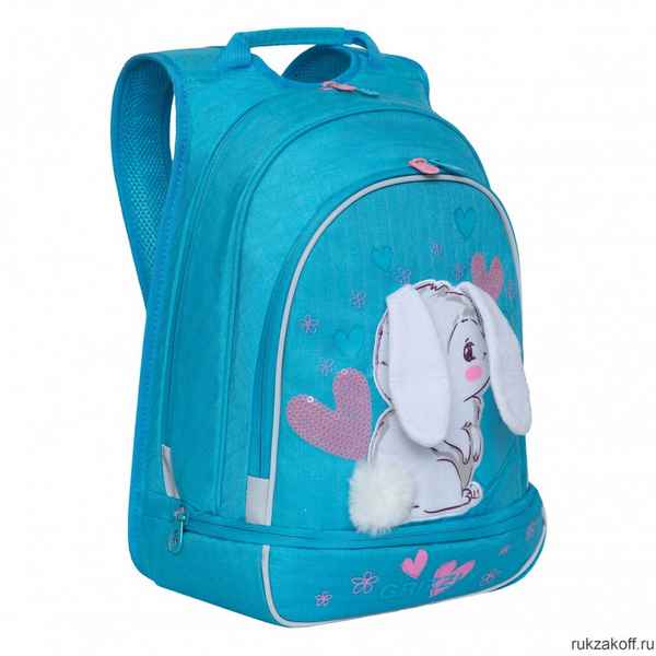 Рюкзак школьный Grizzly RG-169-1 гoлyбой