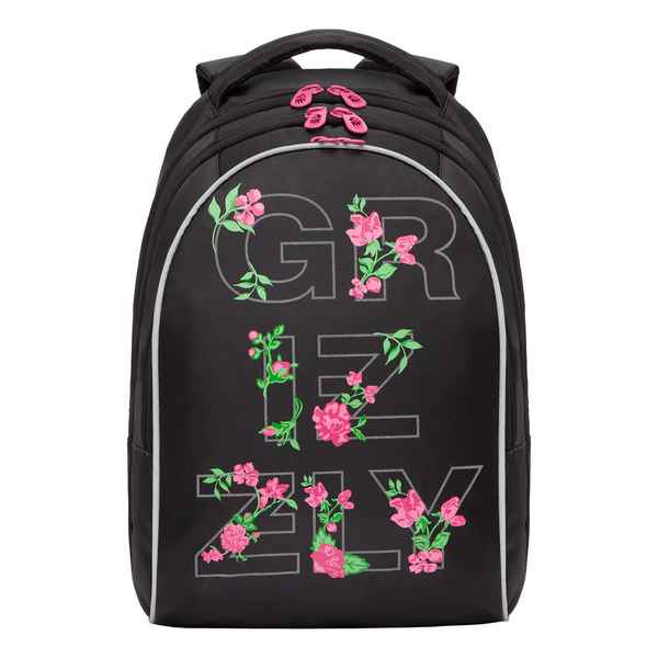 Рюкзак школьный GRIZZLY RG-268-4 черный