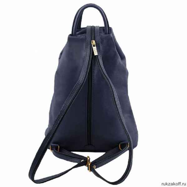 Женский рюкзак Tuscany Leather SHANGHAI Темно-синий