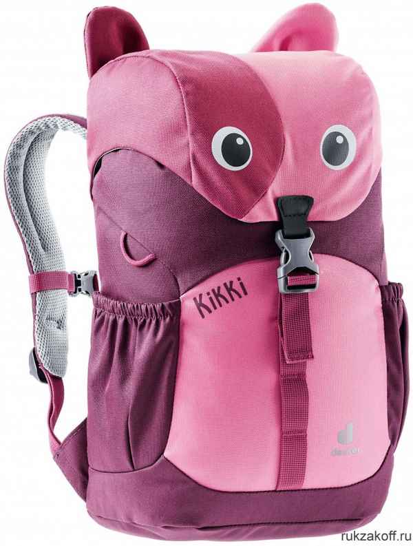 Детский рюкзак Deuter KIKKI бордовый/розовый