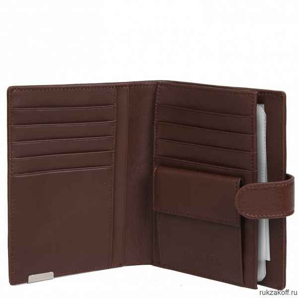 Мужской кошелёк FABRETTI 53001D-12 коричневый