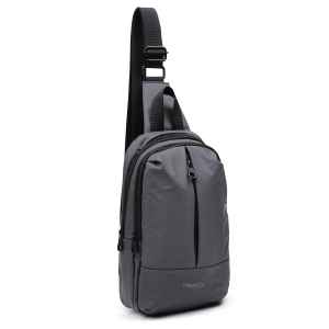 Однолямочный рюкзак FABRETTI 1001-3 серый