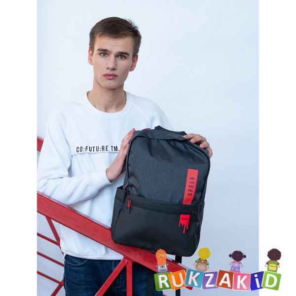 Рюкзак GRIZZLY RQL-214-1 черный - красный
