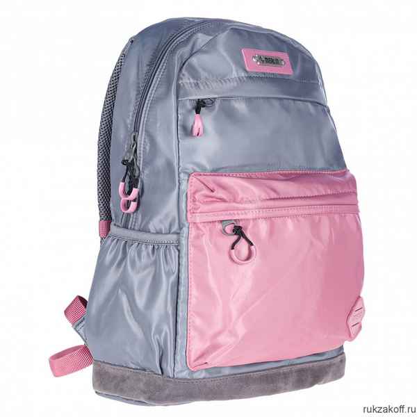 Рюкзак Merlin MR20-147-1 серый, розовый