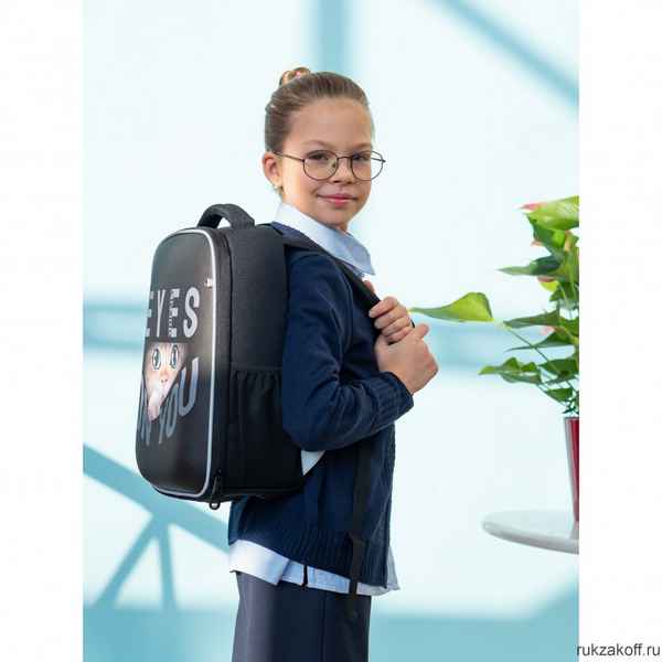 Рюкзак школьный GRIZZLY RG-265-1 черный