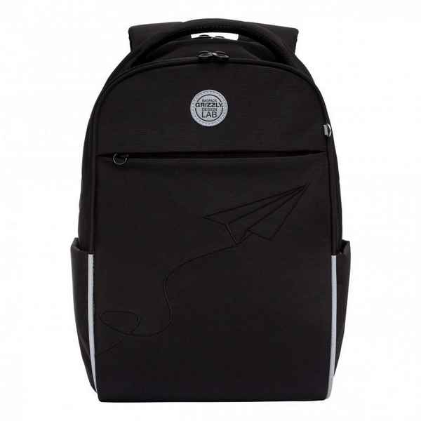 Рюкзак школьный GRIZZLY RG-267-5 черный