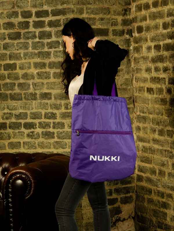 Сумка-рюкзак NUKKI №63 фиолетовый