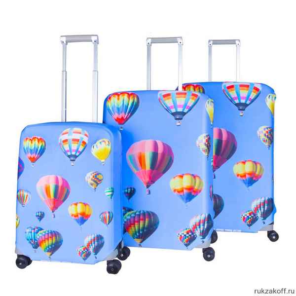Чехол для чемодана Bristol с воздушными шарами L